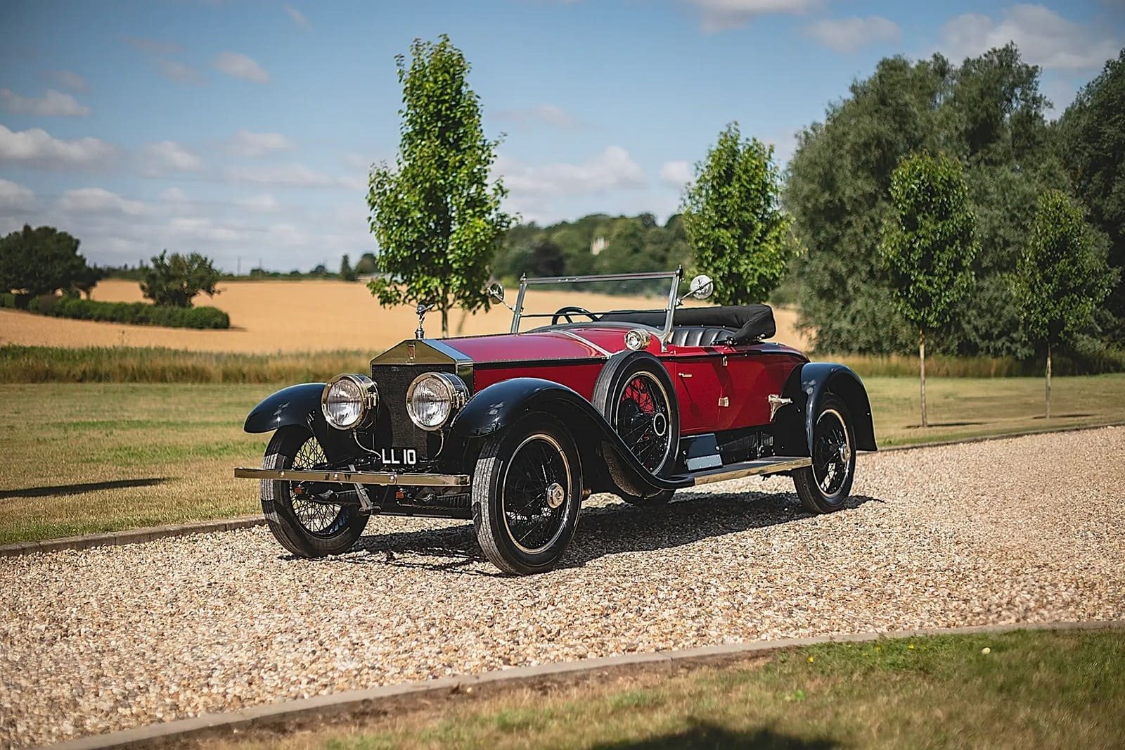 1925 - ROLLS-ROYCE SILVER GHOST PICCADILLY ROADSTER RED, foto 1