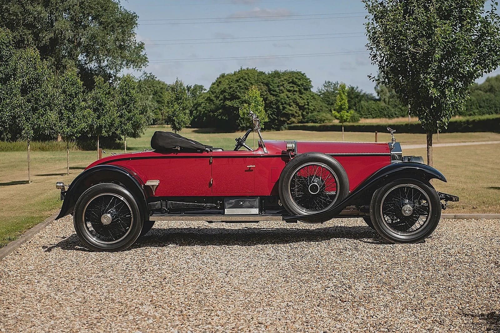 1925 - ROLLS-ROYCE SILVER GHOST PICCADILLY ROADSTER RED, foto 2