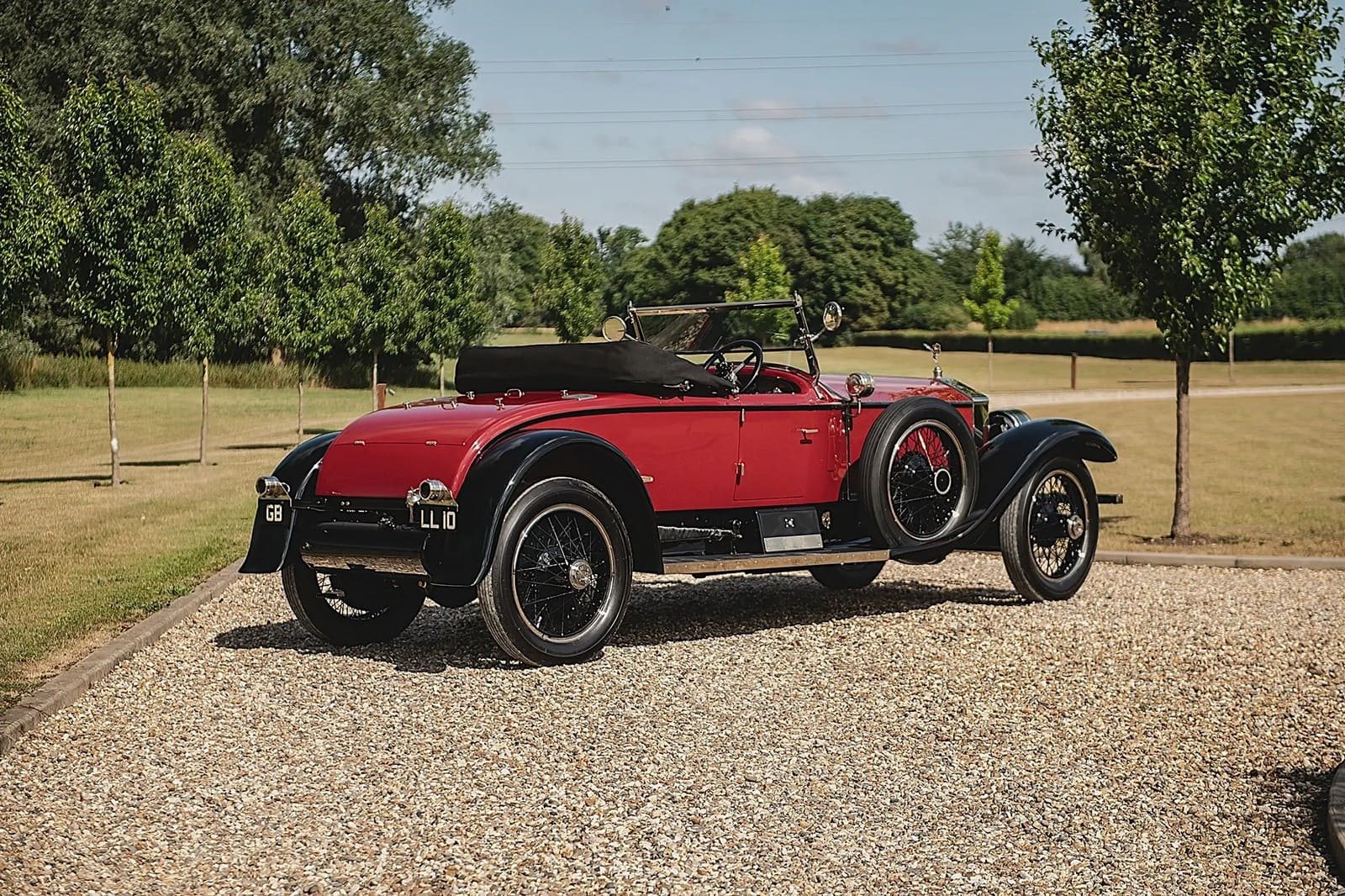 1925 - ROLLS-ROYCE SILVER GHOST PICCADILLY ROADSTER RED, foto 3