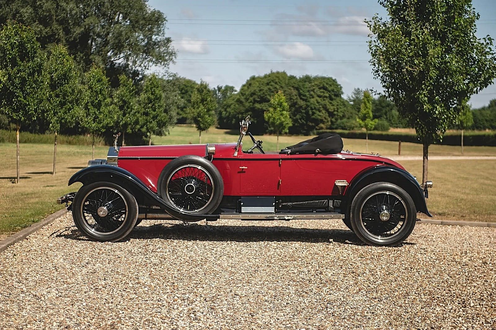 1925 - ROLLS-ROYCE SILVER GHOST PICCADILLY ROADSTER RED, foto 6