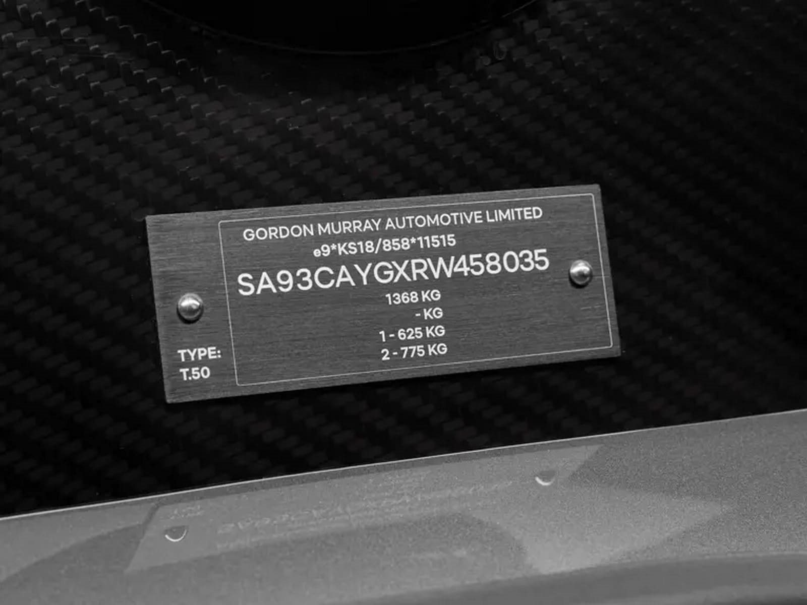 GORDON MURRAY T.50, foto 54