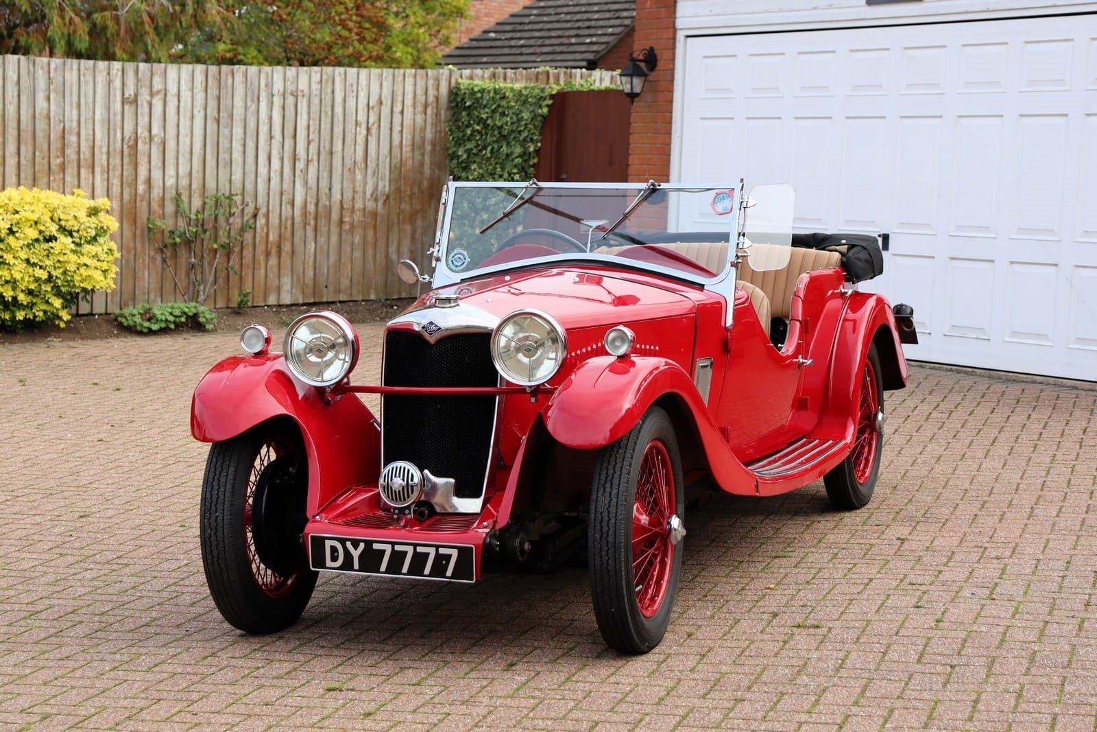 1934 - RILEY 9 LYNX TOURER RED, foto 3