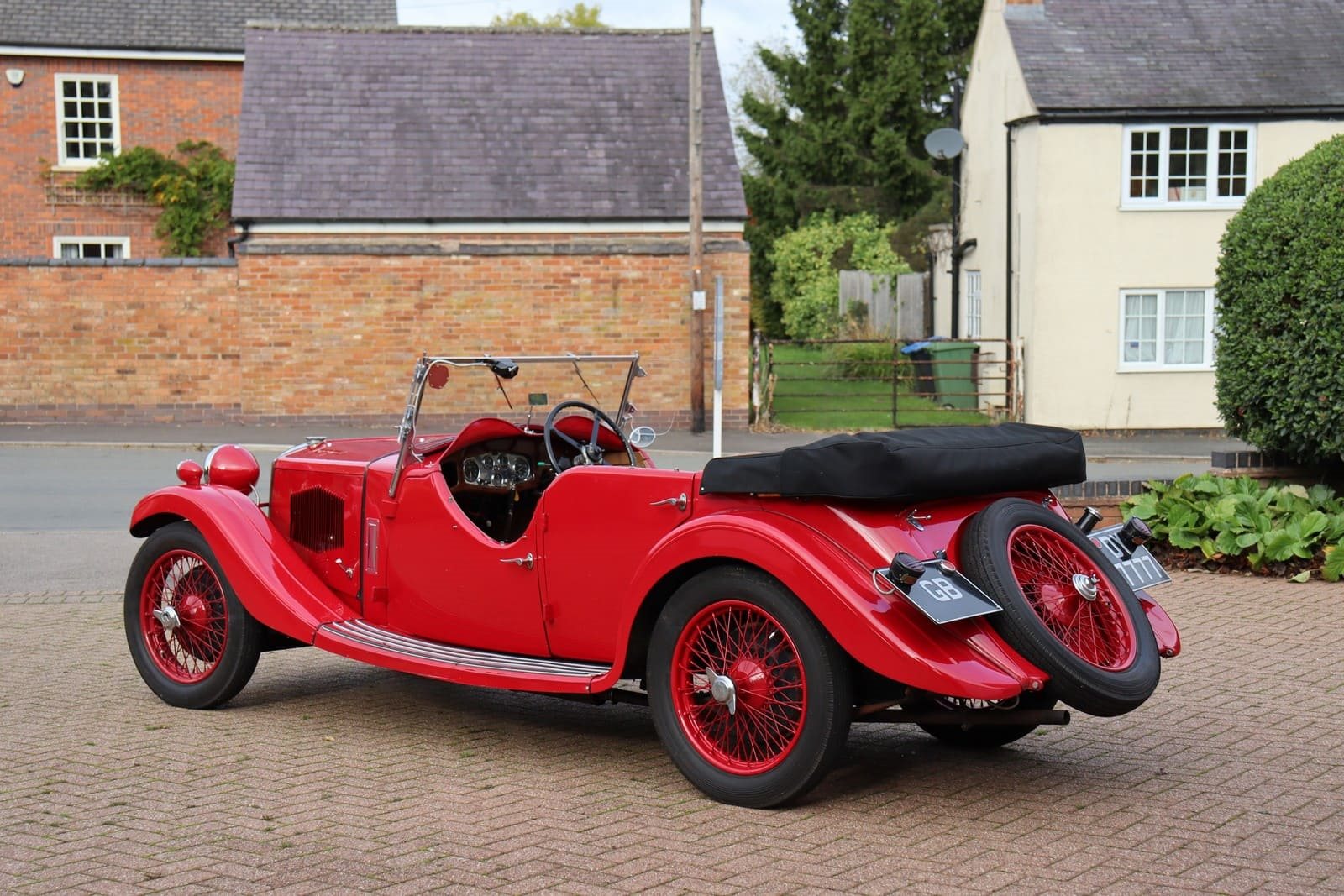 1934 - RILEY 9 LYNX TOURER RED, foto 8