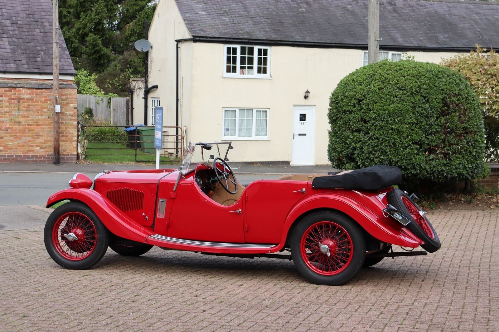 1934 - RILEY 9 LYNX TOURER RED, foto 9