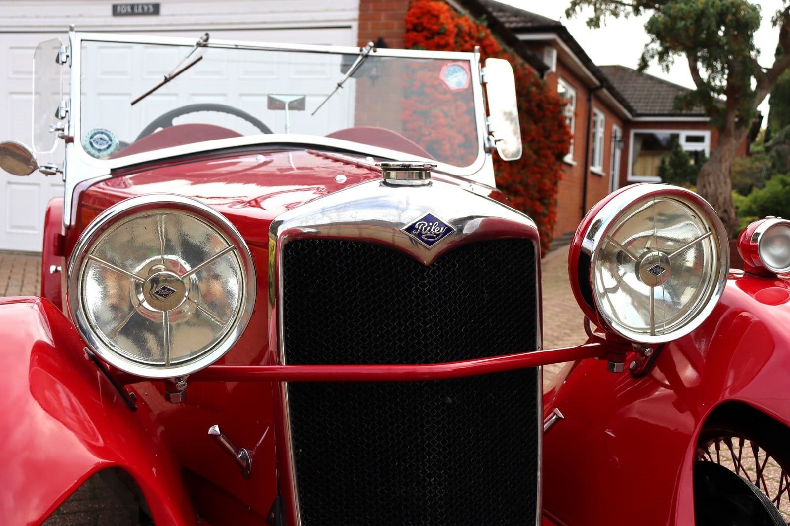 1934 - RILEY 9 LYNX TOURER RED, foto 17