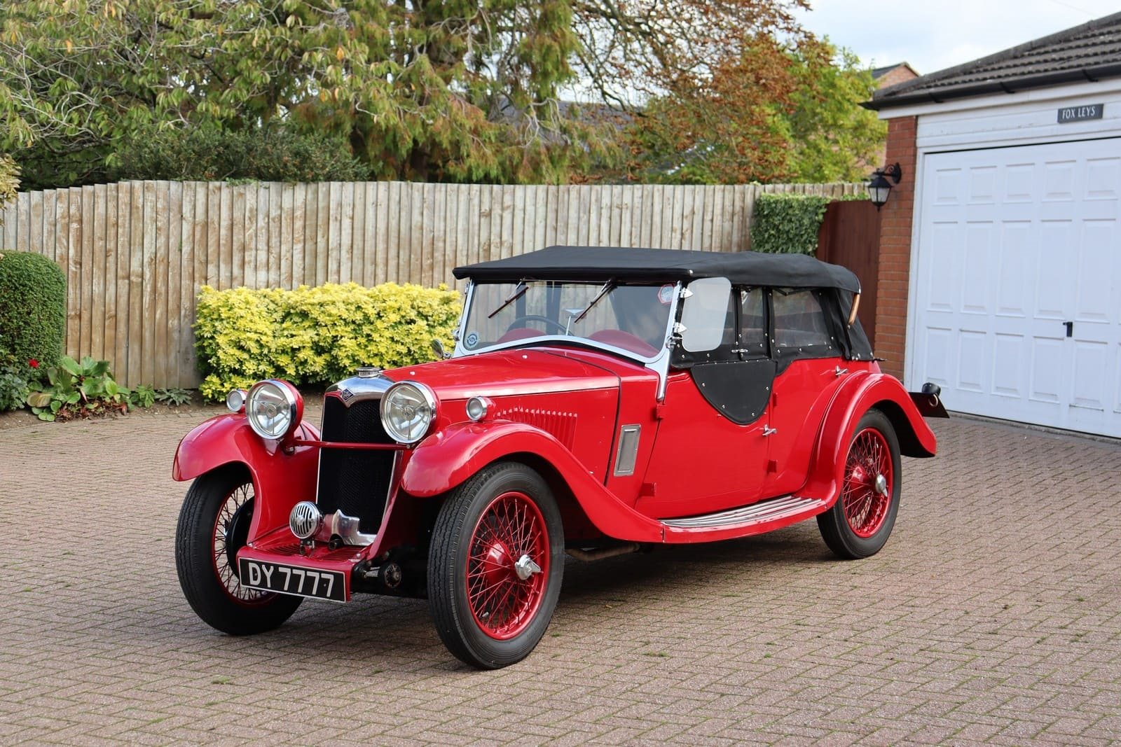1934 - RILEY 9 LYNX TOURER RED, foto 49