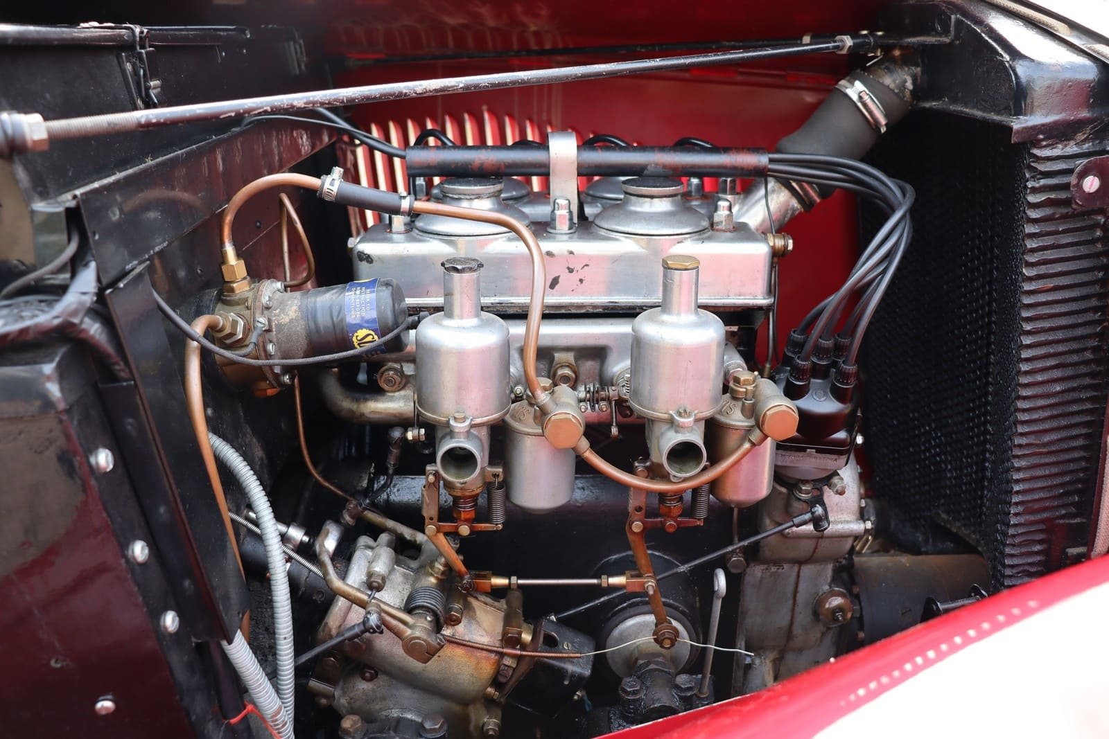1934 - RILEY 9 LYNX TOURER RED, foto 61