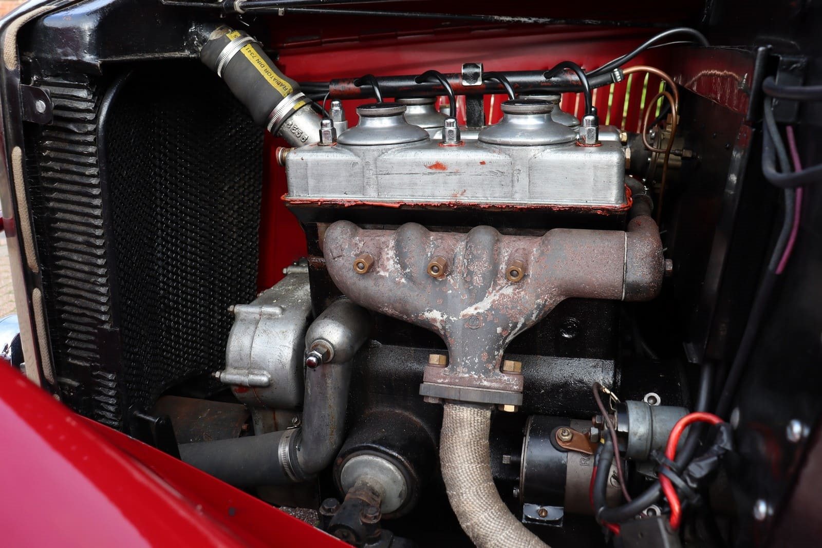 1934 - RILEY 9 LYNX TOURER RED, foto 65