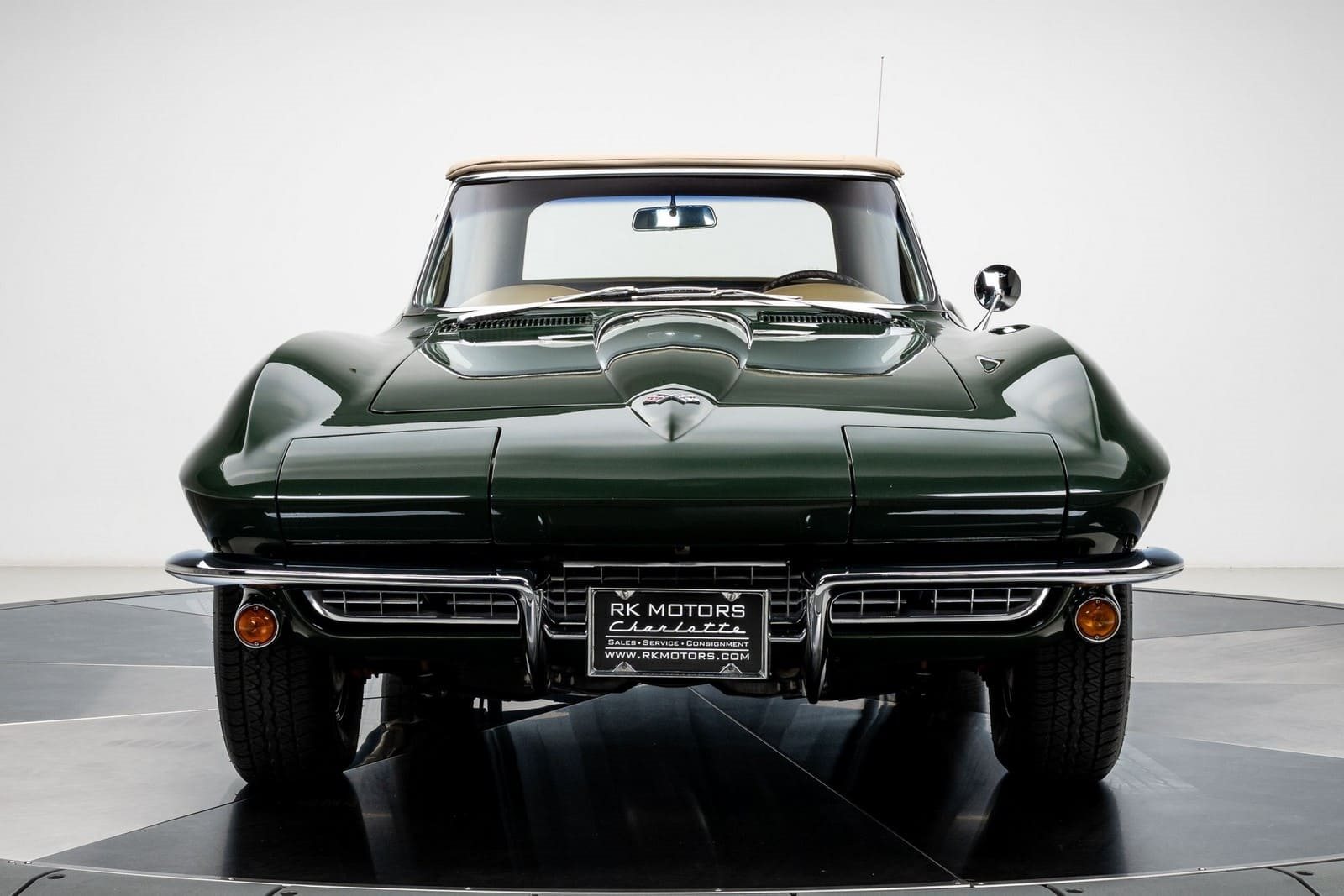 1967 - CHEVROLET CORVETTE CONVERTIBLE GOODWOOD GREEN, foto 3