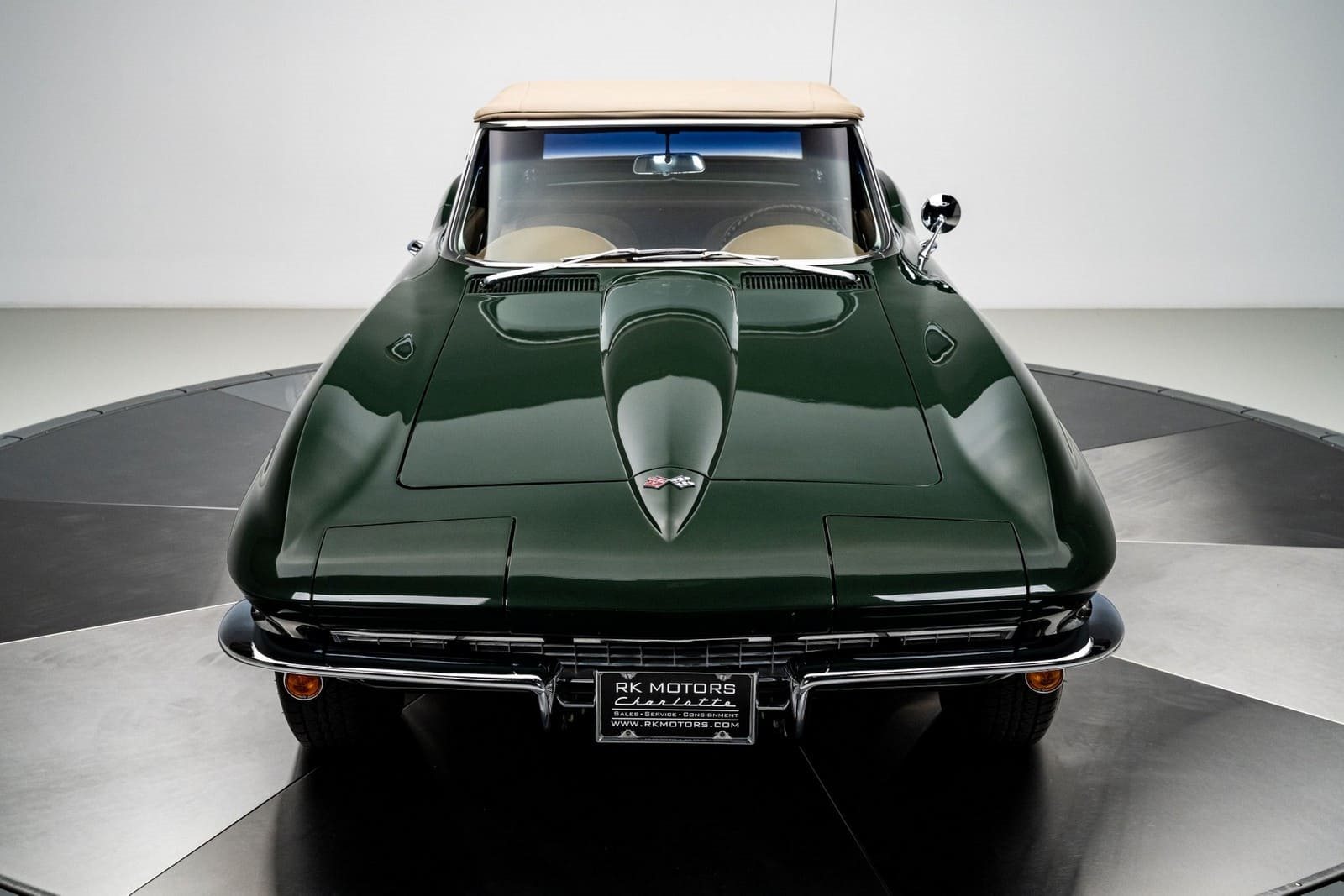1967 - CHEVROLET CORVETTE CONVERTIBLE GOODWOOD GREEN, foto 4