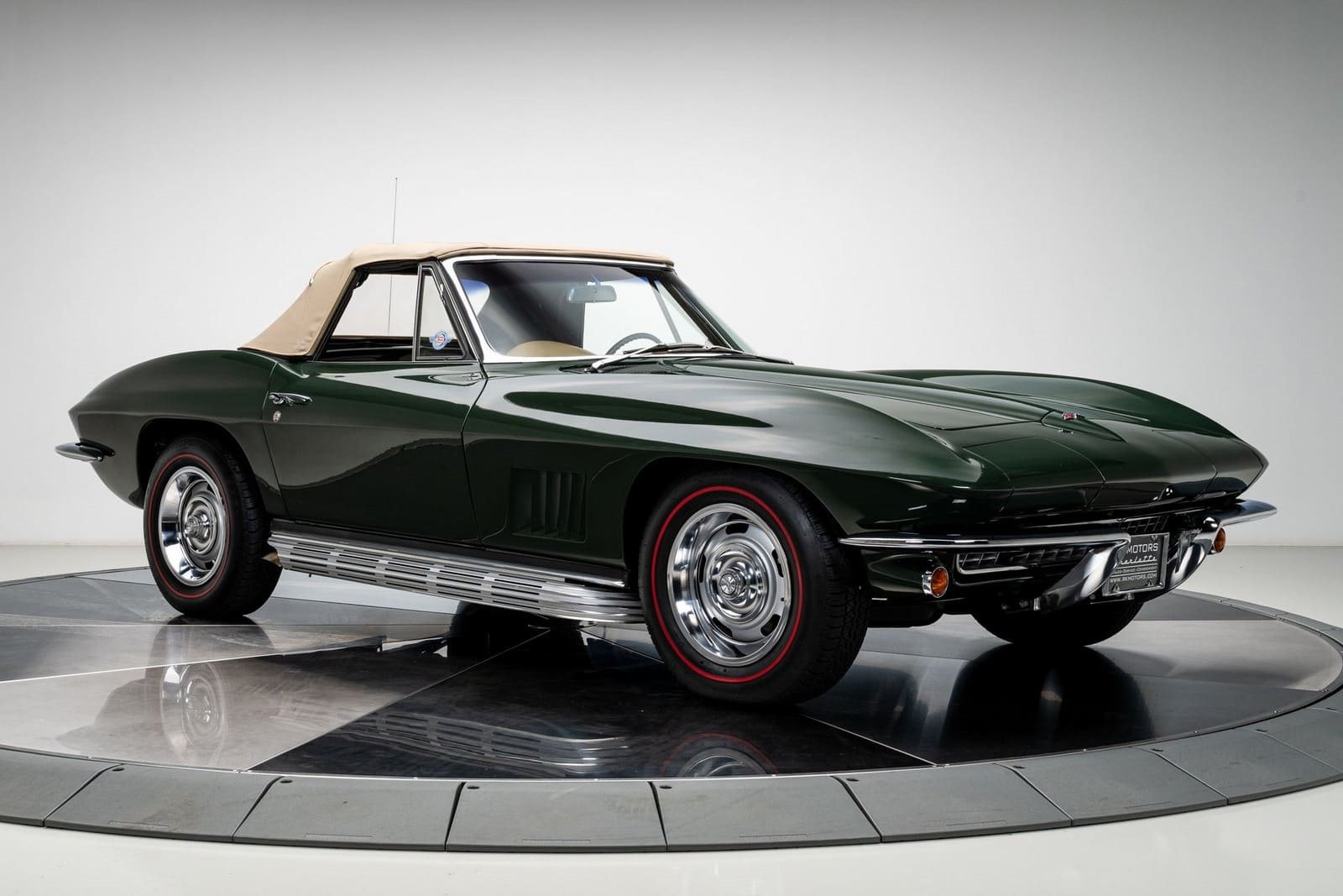 1967 - CHEVROLET CORVETTE CONVERTIBLE GOODWOOD GREEN, foto 5