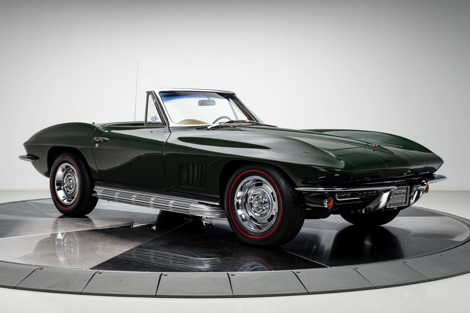 1967 - CHEVROLET CORVETTE CONVERTIBLE GOODWOOD GREEN, foto 6