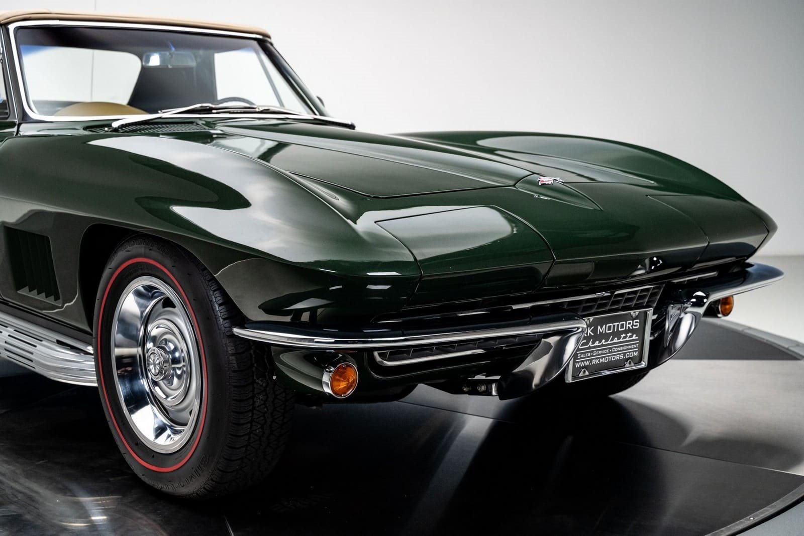 1967 - CHEVROLET CORVETTE CONVERTIBLE GOODWOOD GREEN, foto 7