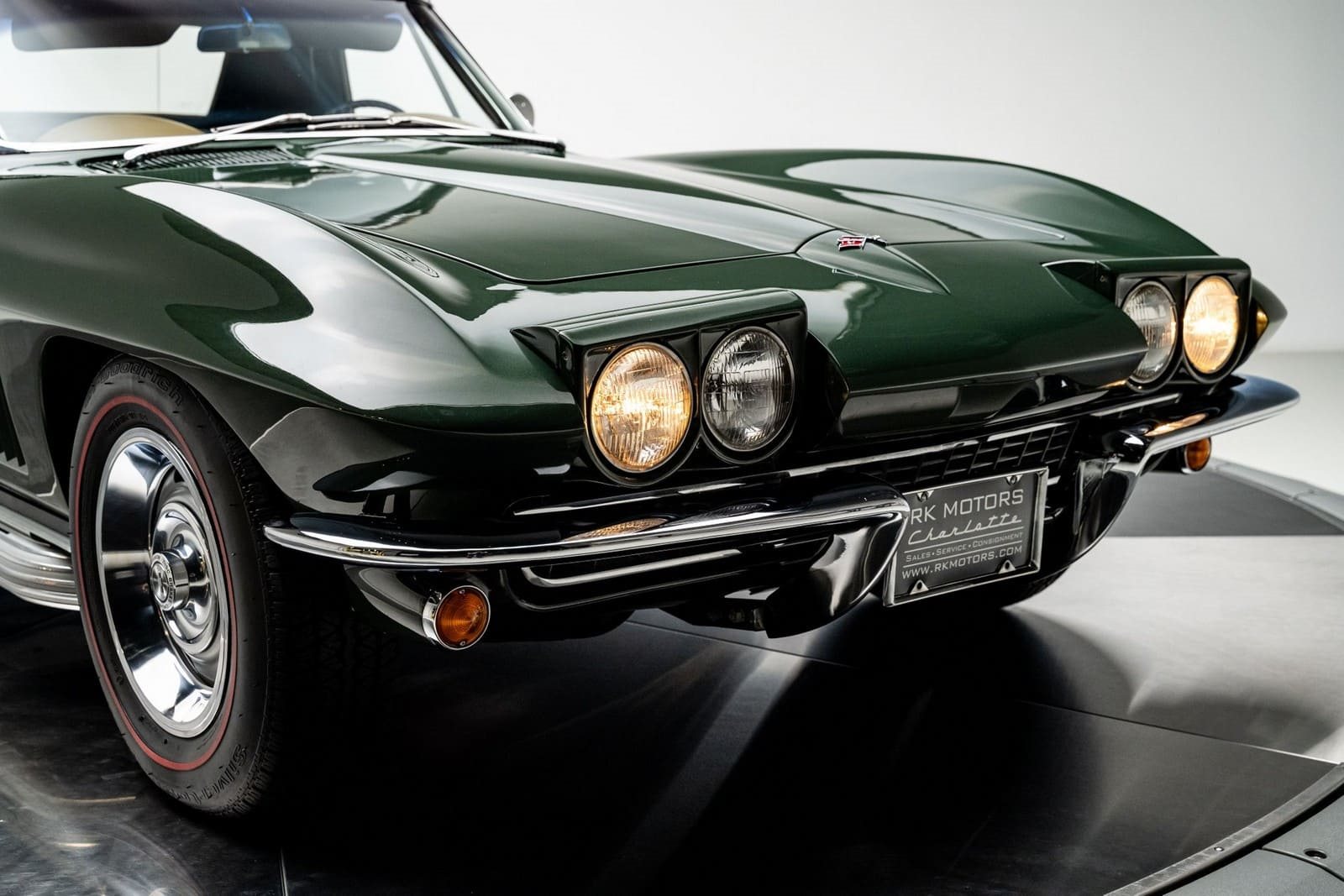 1967 - CHEVROLET CORVETTE CONVERTIBLE GOODWOOD GREEN, foto 8