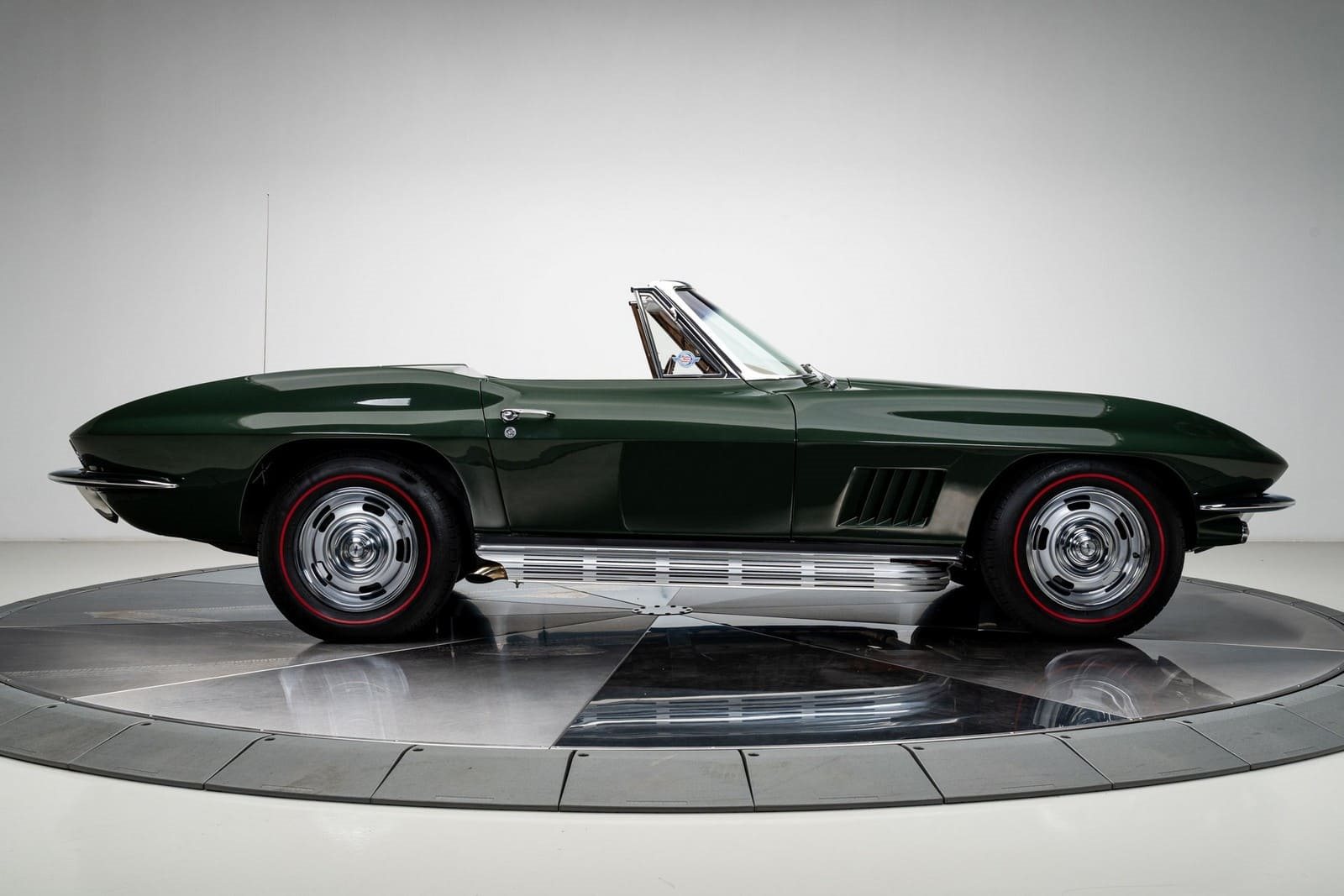 1967 - CHEVROLET CORVETTE CONVERTIBLE GOODWOOD GREEN, foto 14