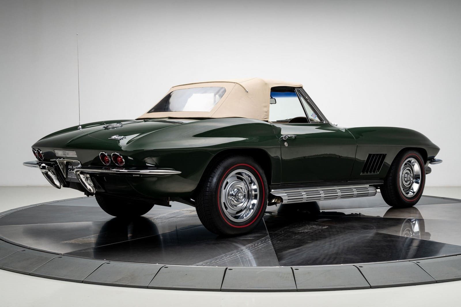 1967 - CHEVROLET CORVETTE CONVERTIBLE GOODWOOD GREEN, foto 17