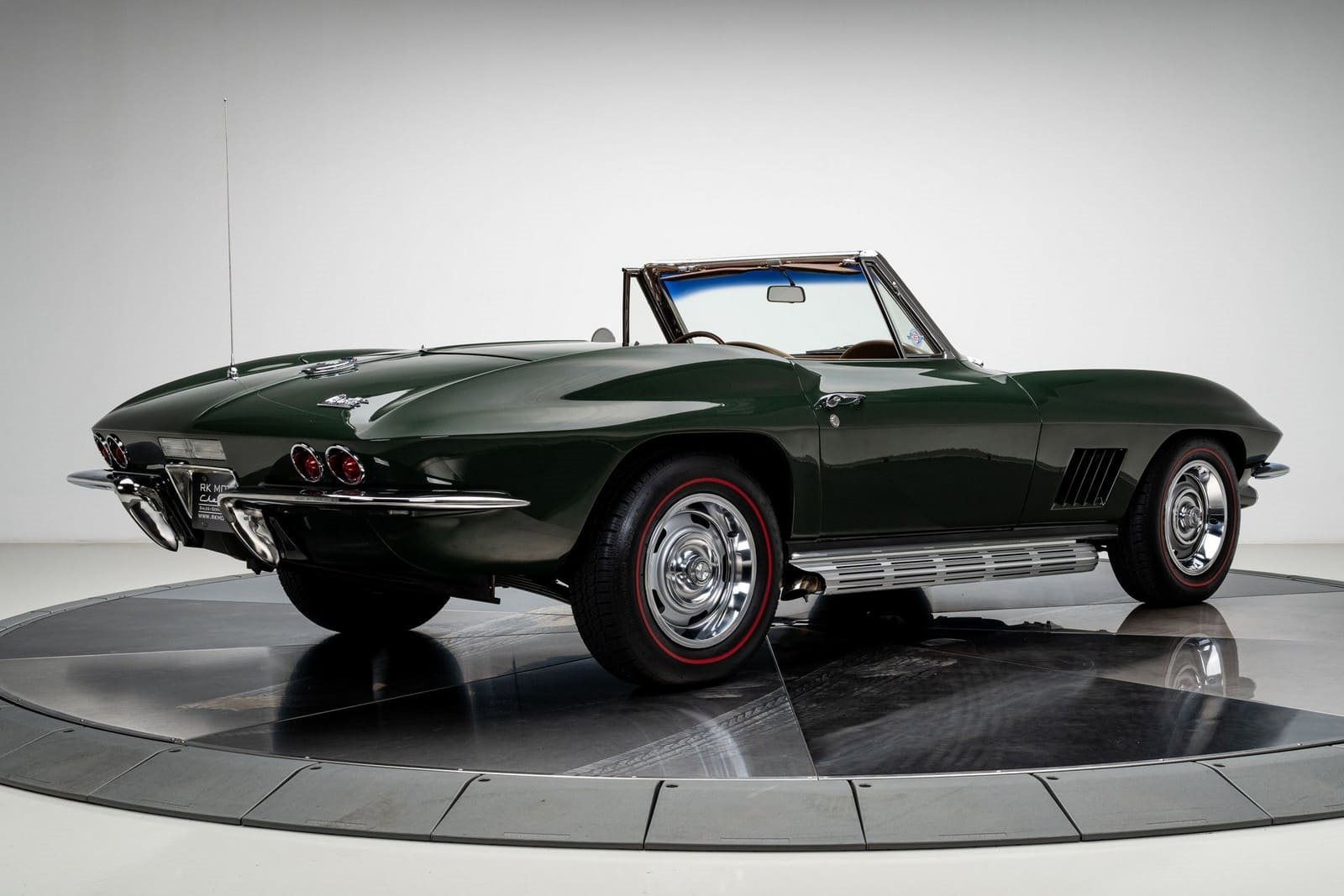 1967 - CHEVROLET CORVETTE CONVERTIBLE GOODWOOD GREEN, foto 18