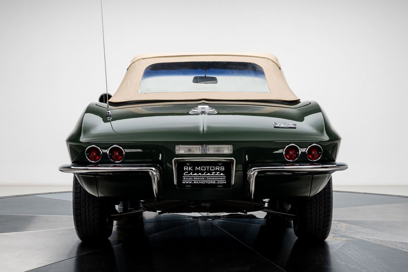 1967 - CHEVROLET CORVETTE CONVERTIBLE GOODWOOD GREEN, foto 19