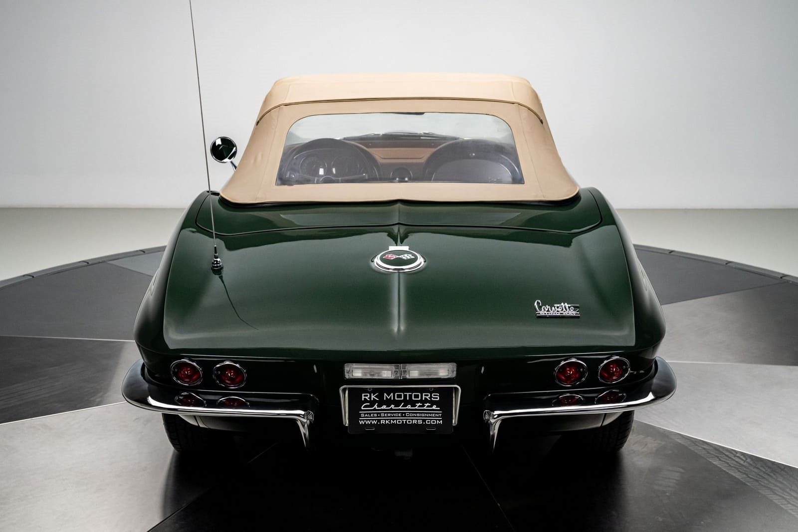 1967 - CHEVROLET CORVETTE CONVERTIBLE GOODWOOD GREEN, foto 20