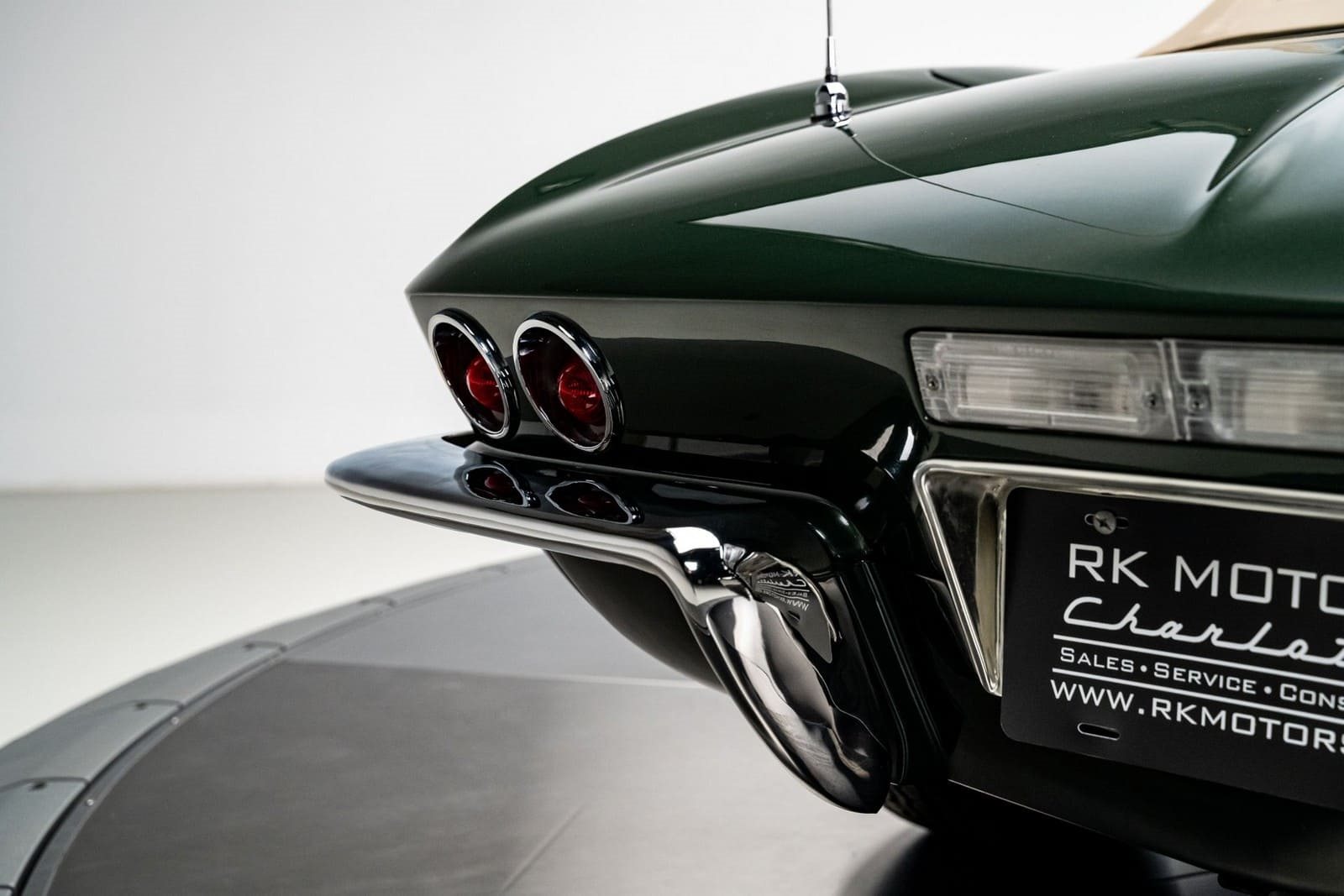 1967 - CHEVROLET CORVETTE CONVERTIBLE GOODWOOD GREEN, foto 24