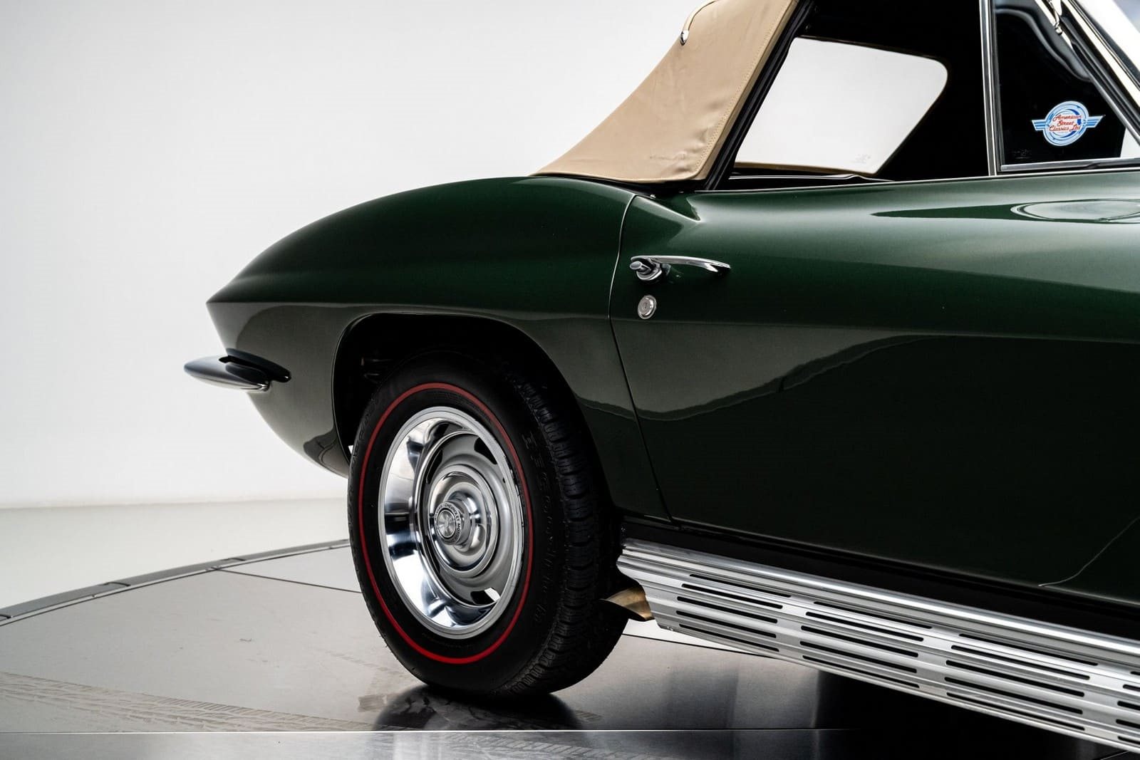 1967 - CHEVROLET CORVETTE CONVERTIBLE GOODWOOD GREEN, foto 27