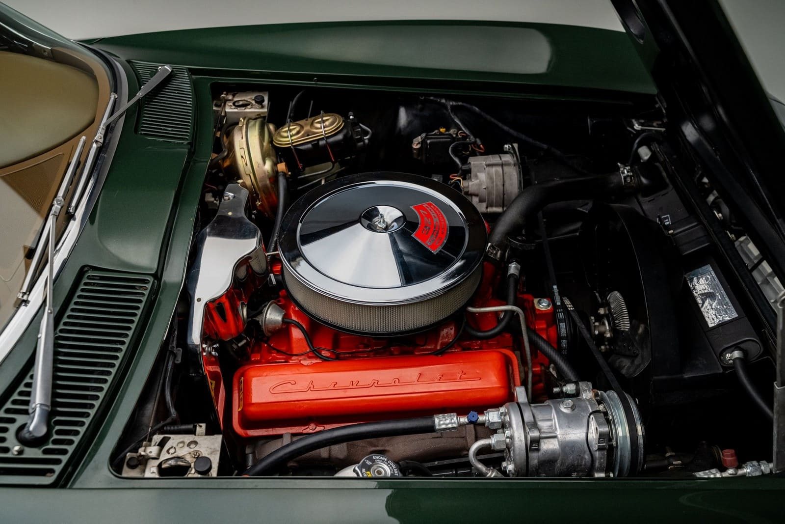 1967 - CHEVROLET CORVETTE CONVERTIBLE GOODWOOD GREEN, foto 32