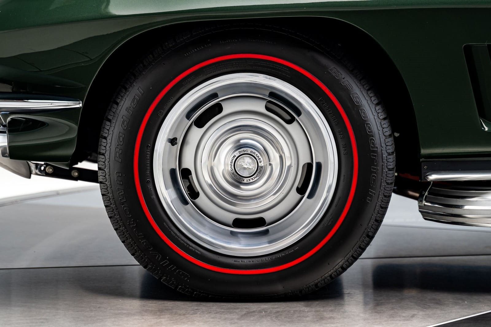 1967 - CHEVROLET CORVETTE CONVERTIBLE GOODWOOD GREEN, foto 41