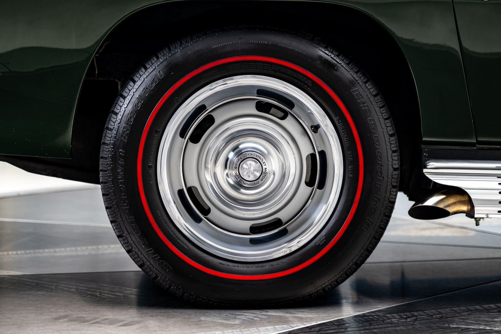 1967 - CHEVROLET CORVETTE CONVERTIBLE GOODWOOD GREEN, foto 43