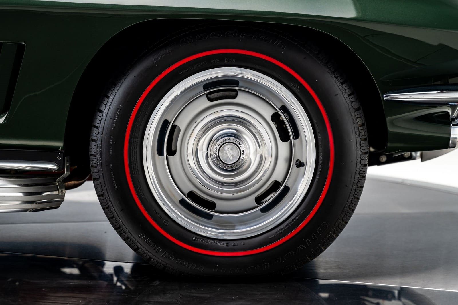1967 - CHEVROLET CORVETTE CONVERTIBLE GOODWOOD GREEN, foto 44