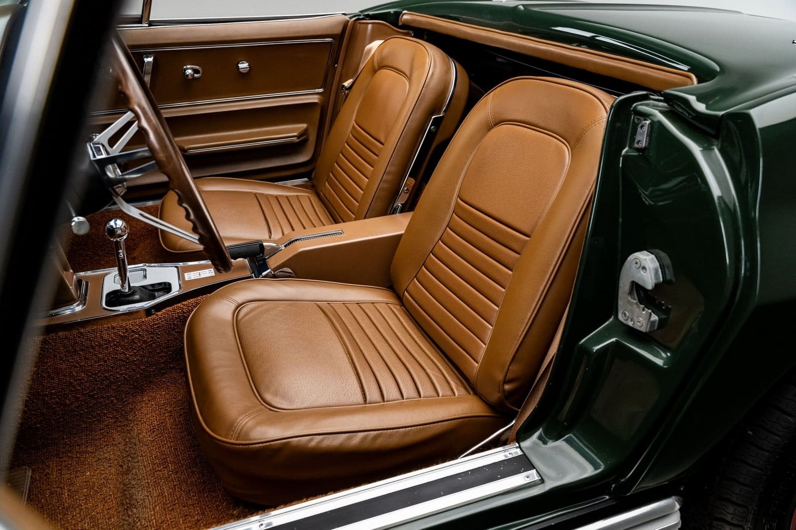 1967 - CHEVROLET CORVETTE CONVERTIBLE GOODWOOD GREEN, foto 47