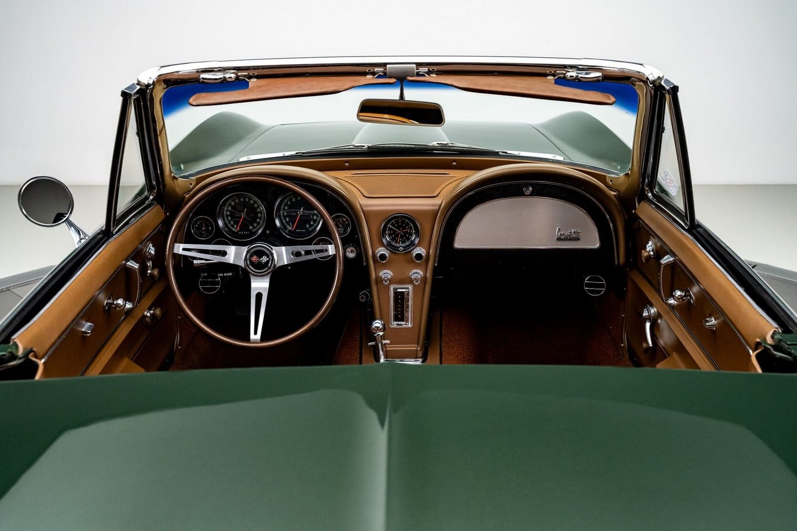 1967 - CHEVROLET CORVETTE CONVERTIBLE GOODWOOD GREEN, foto 48