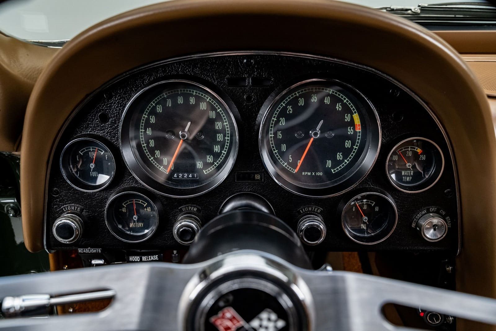 1967 - CHEVROLET CORVETTE CONVERTIBLE GOODWOOD GREEN, foto 49