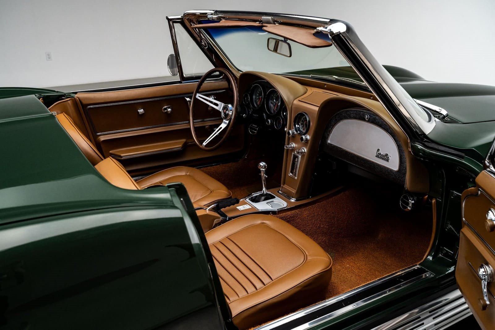 1967 - CHEVROLET CORVETTE CONVERTIBLE GOODWOOD GREEN, foto 62