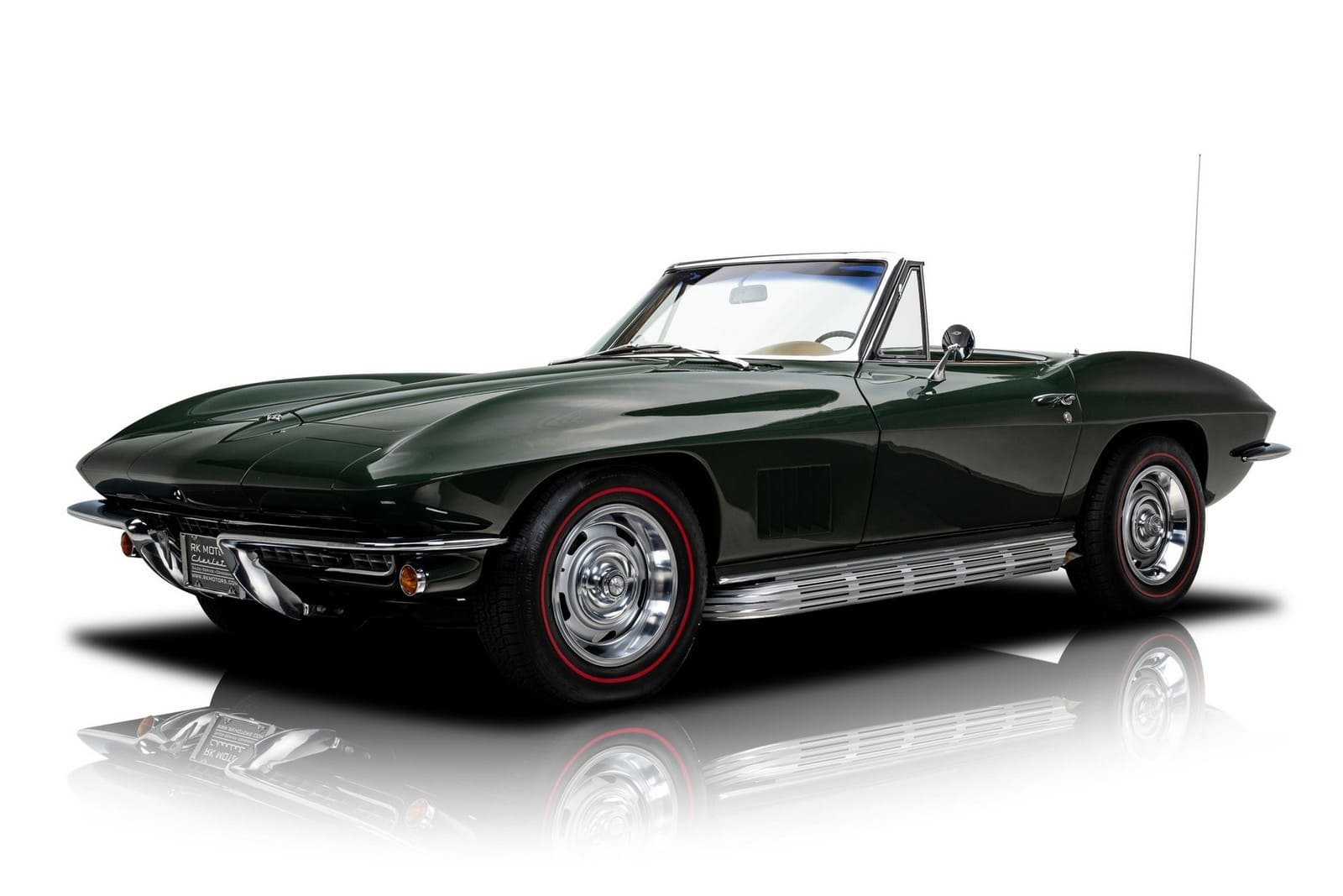 1967 - CHEVROLET CORVETTE CONVERTIBLE GOODWOOD GREEN, foto 65