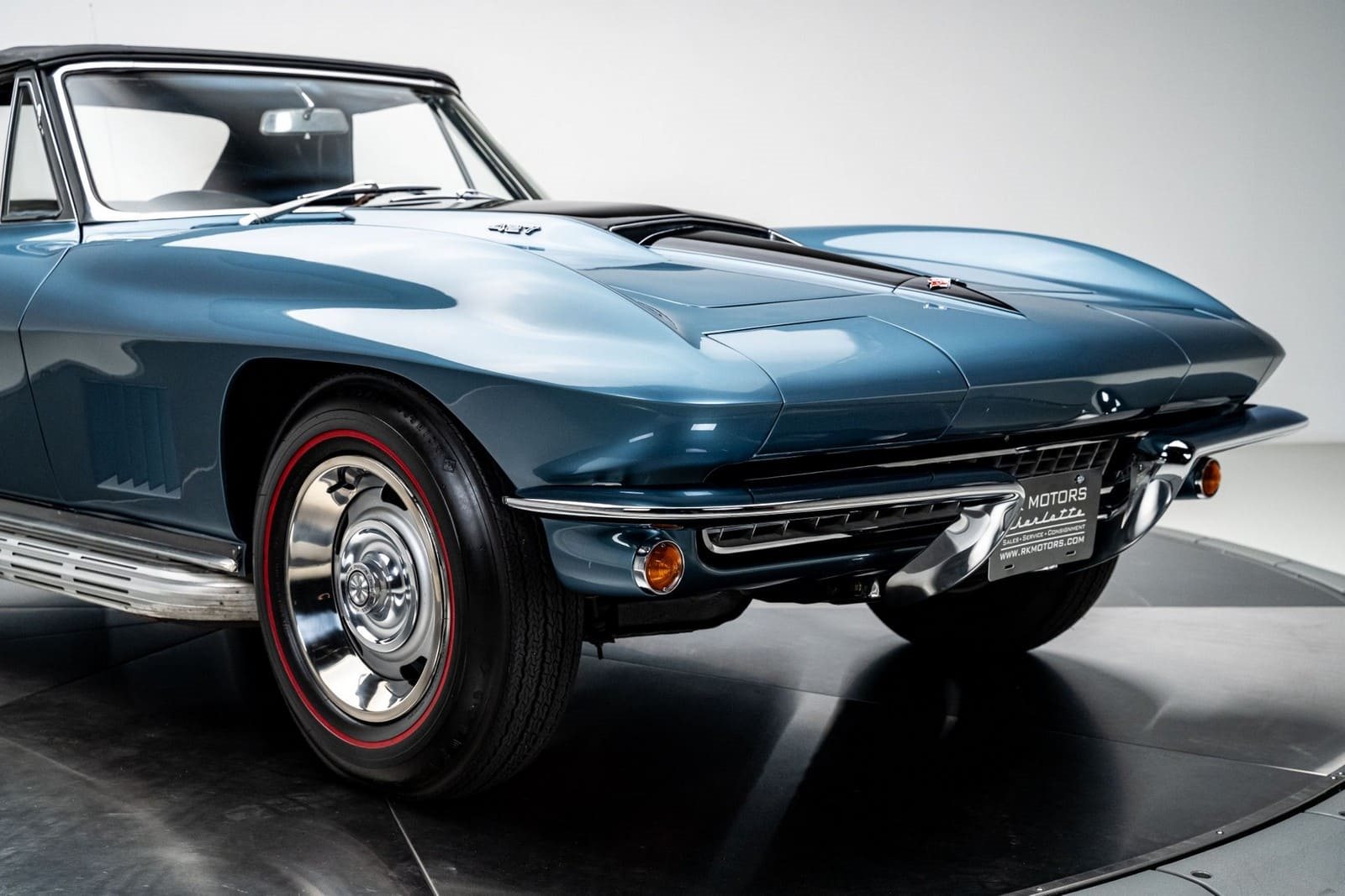 1967 - CHEVROLET CORVETTE CONVERTIBLE LYNNDALE BLUE, foto 7