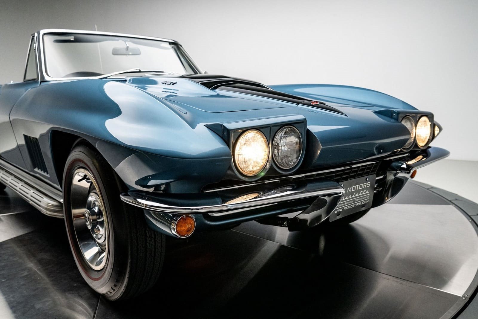 1967 - CHEVROLET CORVETTE CONVERTIBLE LYNNDALE BLUE, foto 11