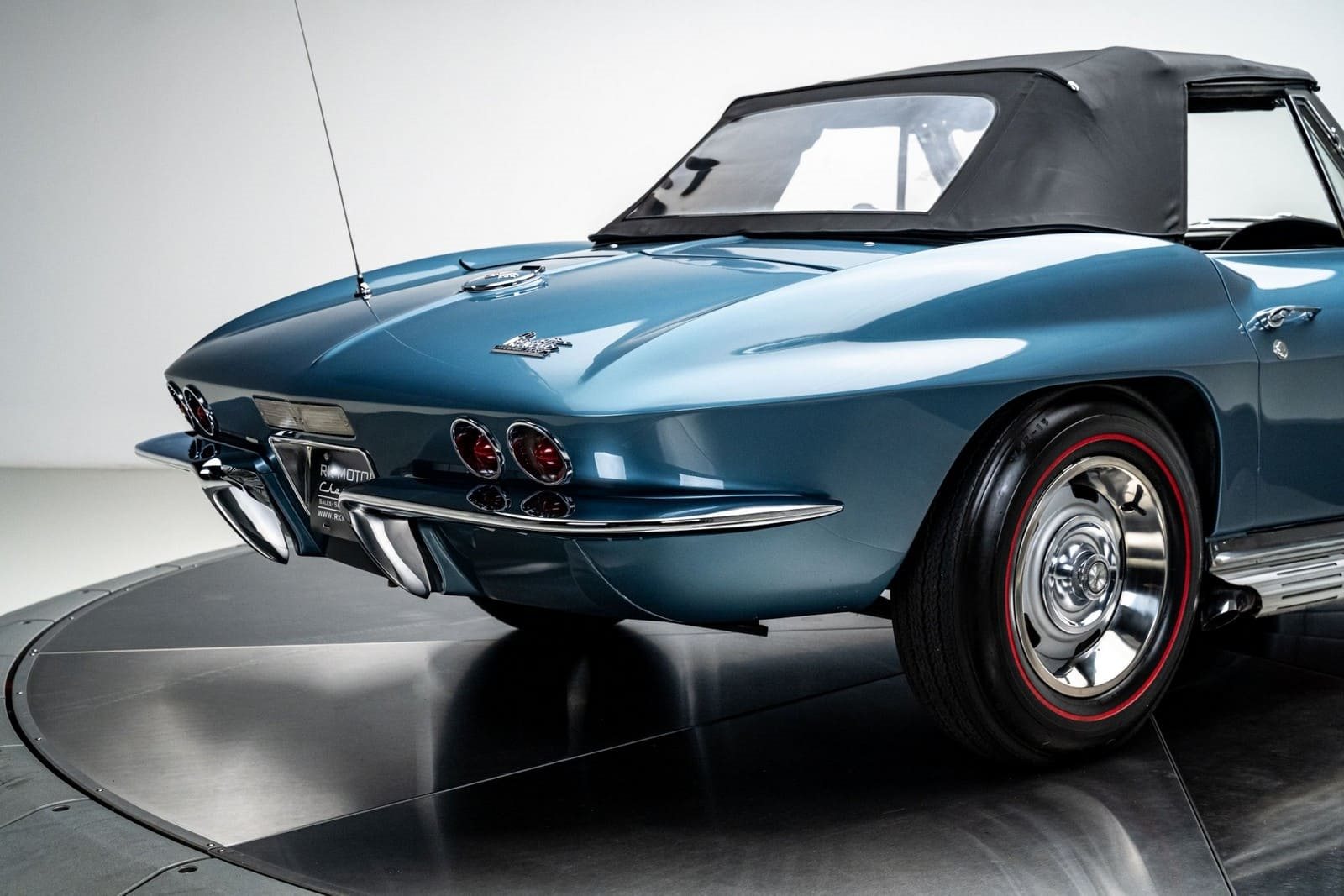 1967 - CHEVROLET CORVETTE CONVERTIBLE LYNNDALE BLUE, foto 23