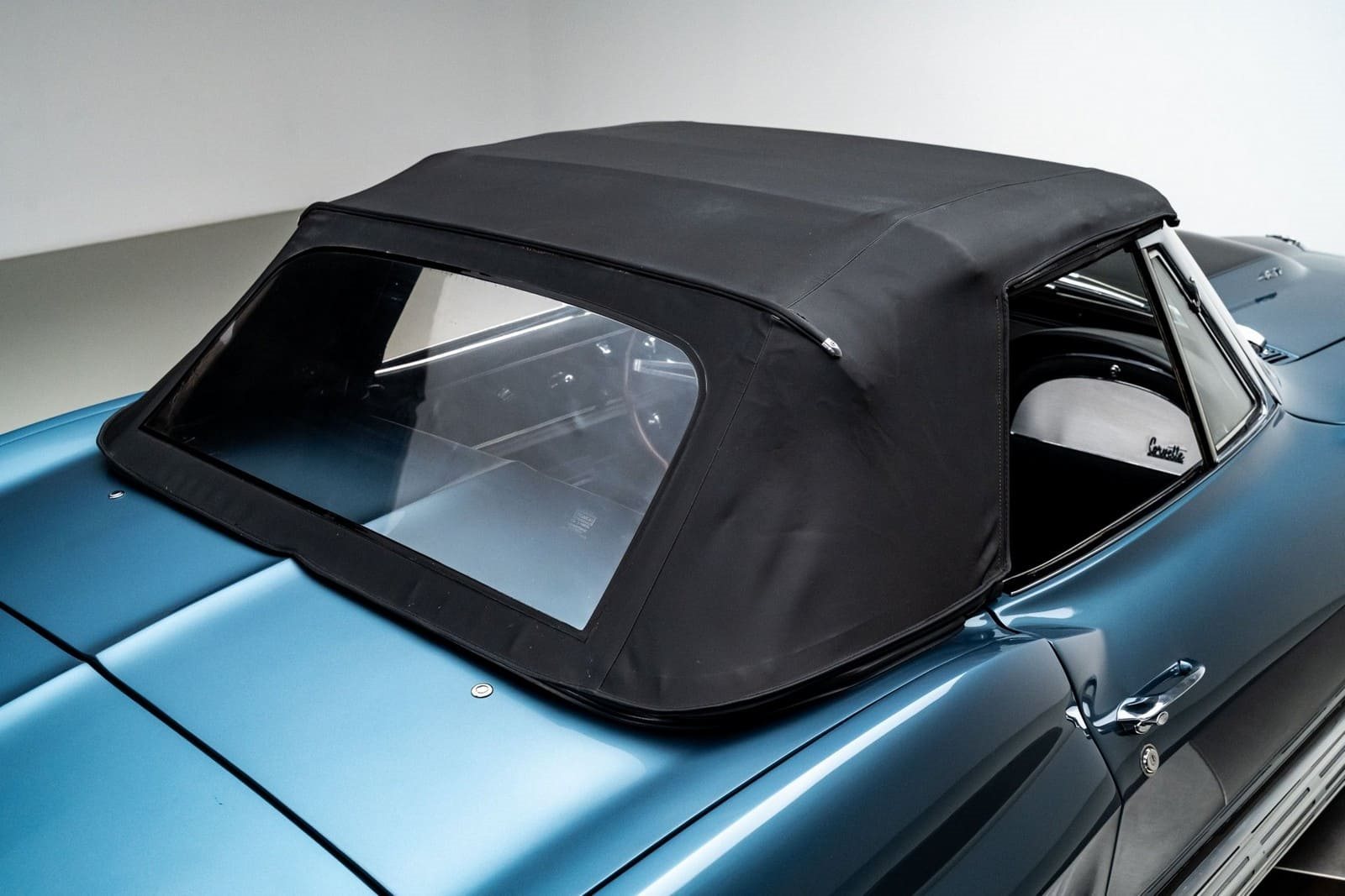 1967 - CHEVROLET CORVETTE CONVERTIBLE LYNNDALE BLUE, foto 32
