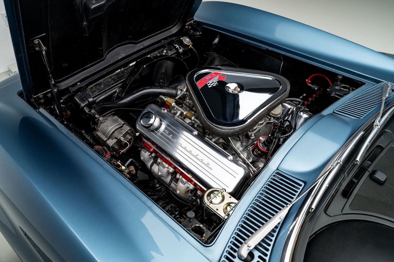 1967 - CHEVROLET CORVETTE CONVERTIBLE LYNNDALE BLUE, foto 33