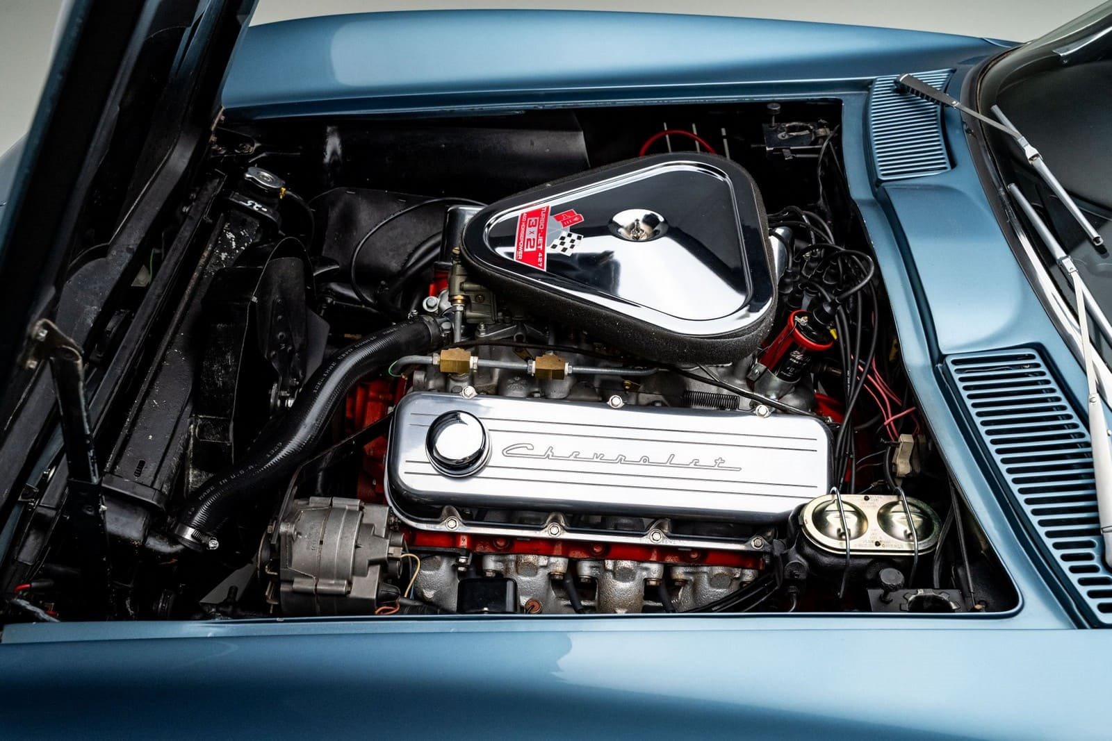 1967 - CHEVROLET CORVETTE CONVERTIBLE LYNNDALE BLUE, foto 34
