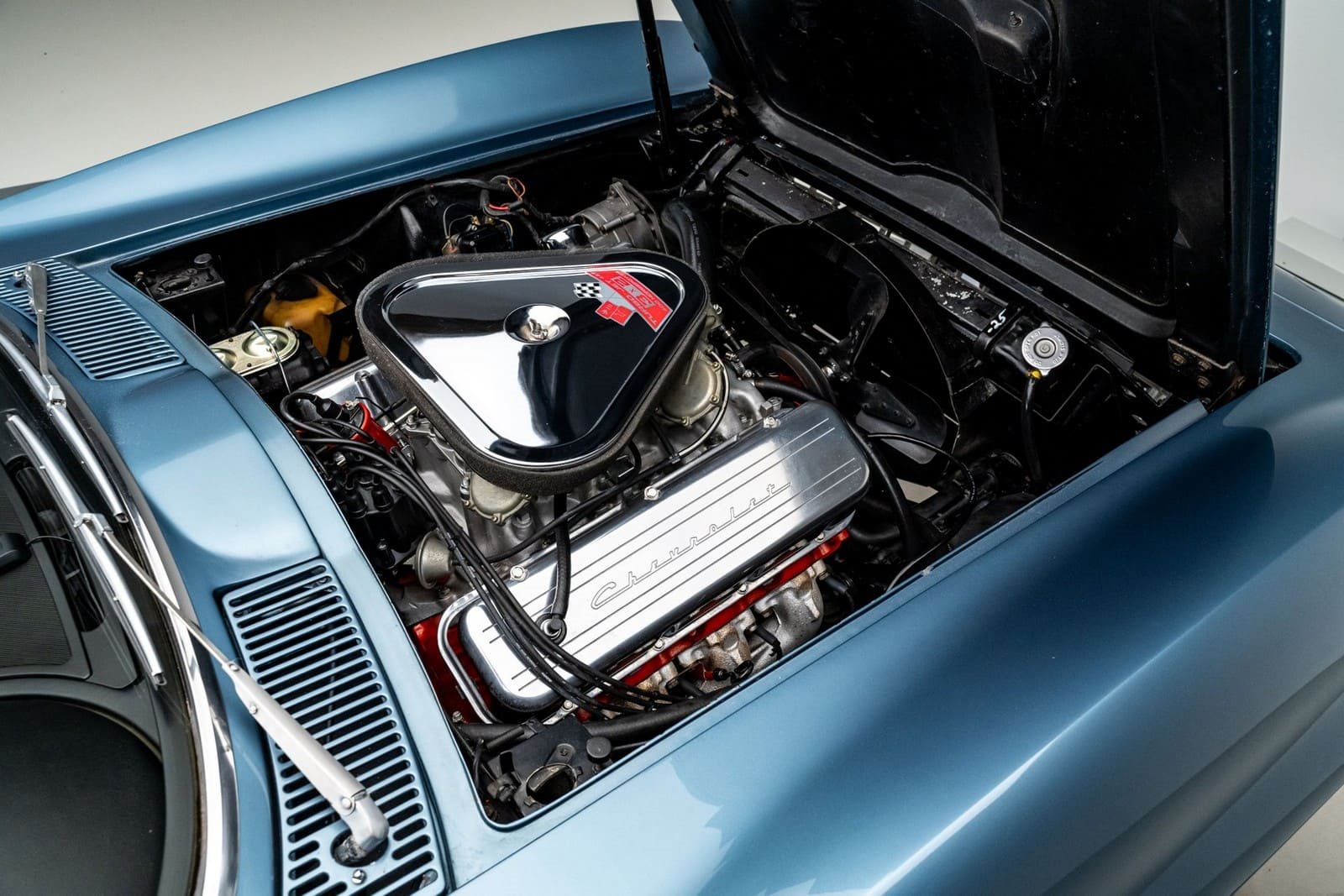 1967 - CHEVROLET CORVETTE CONVERTIBLE LYNNDALE BLUE, foto 36