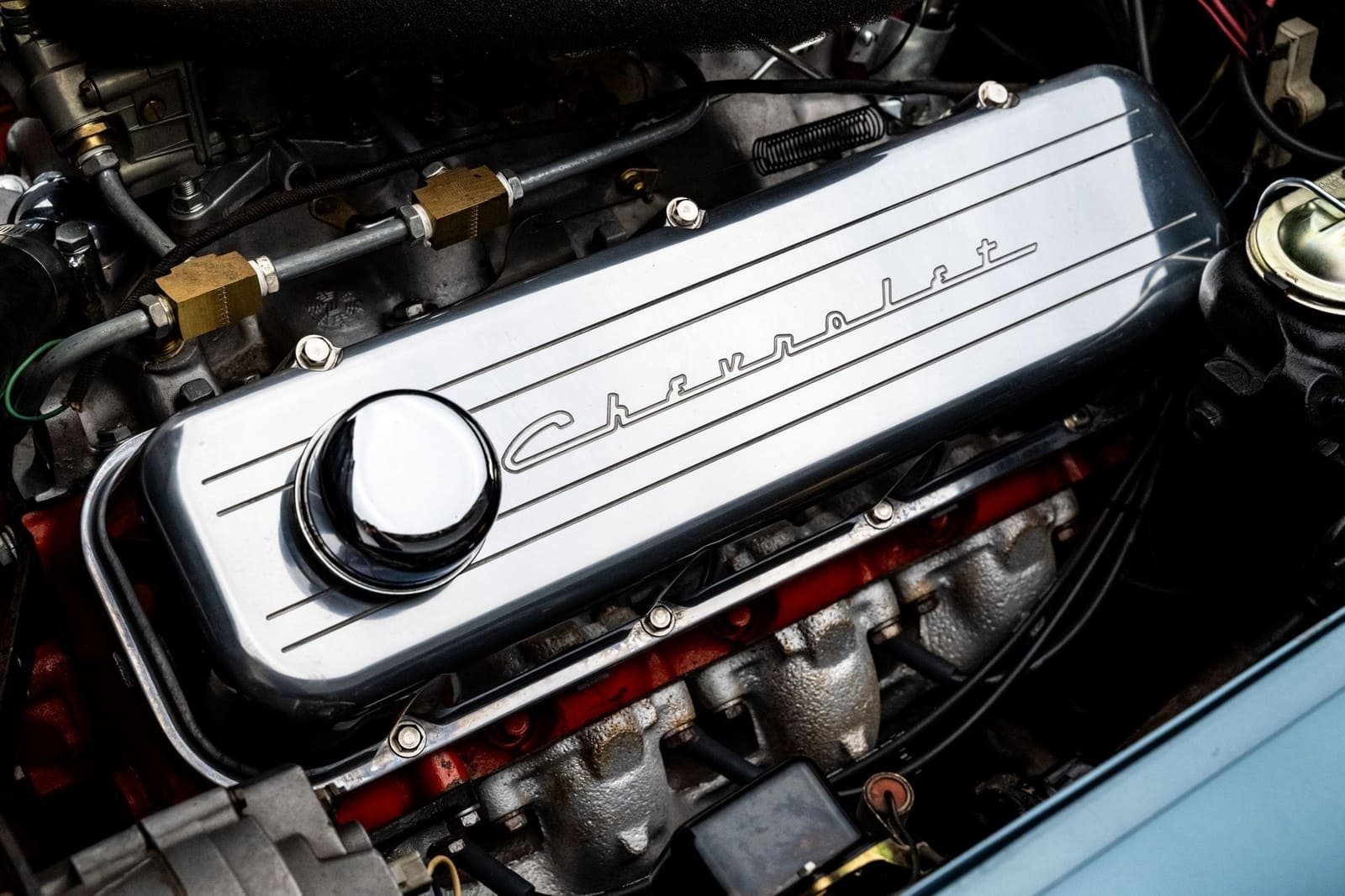 1967 - CHEVROLET CORVETTE CONVERTIBLE LYNNDALE BLUE, foto 38