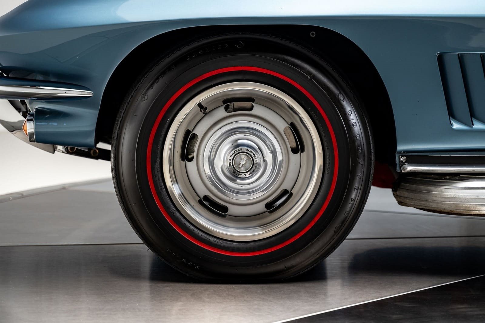 1967 - CHEVROLET CORVETTE CONVERTIBLE LYNNDALE BLUE, foto 42