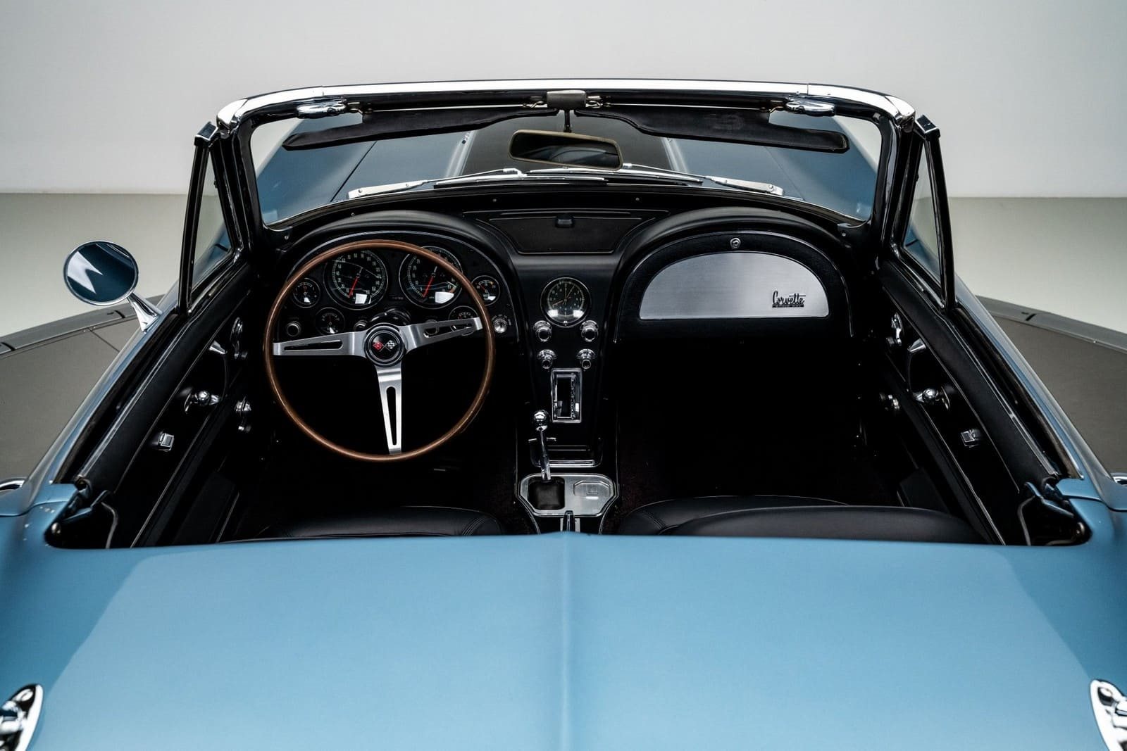 1967 - CHEVROLET CORVETTE CONVERTIBLE LYNNDALE BLUE, foto 49