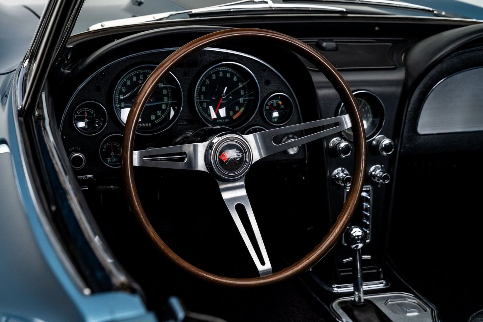 1967 - CHEVROLET CORVETTE CONVERTIBLE LYNNDALE BLUE, foto 50