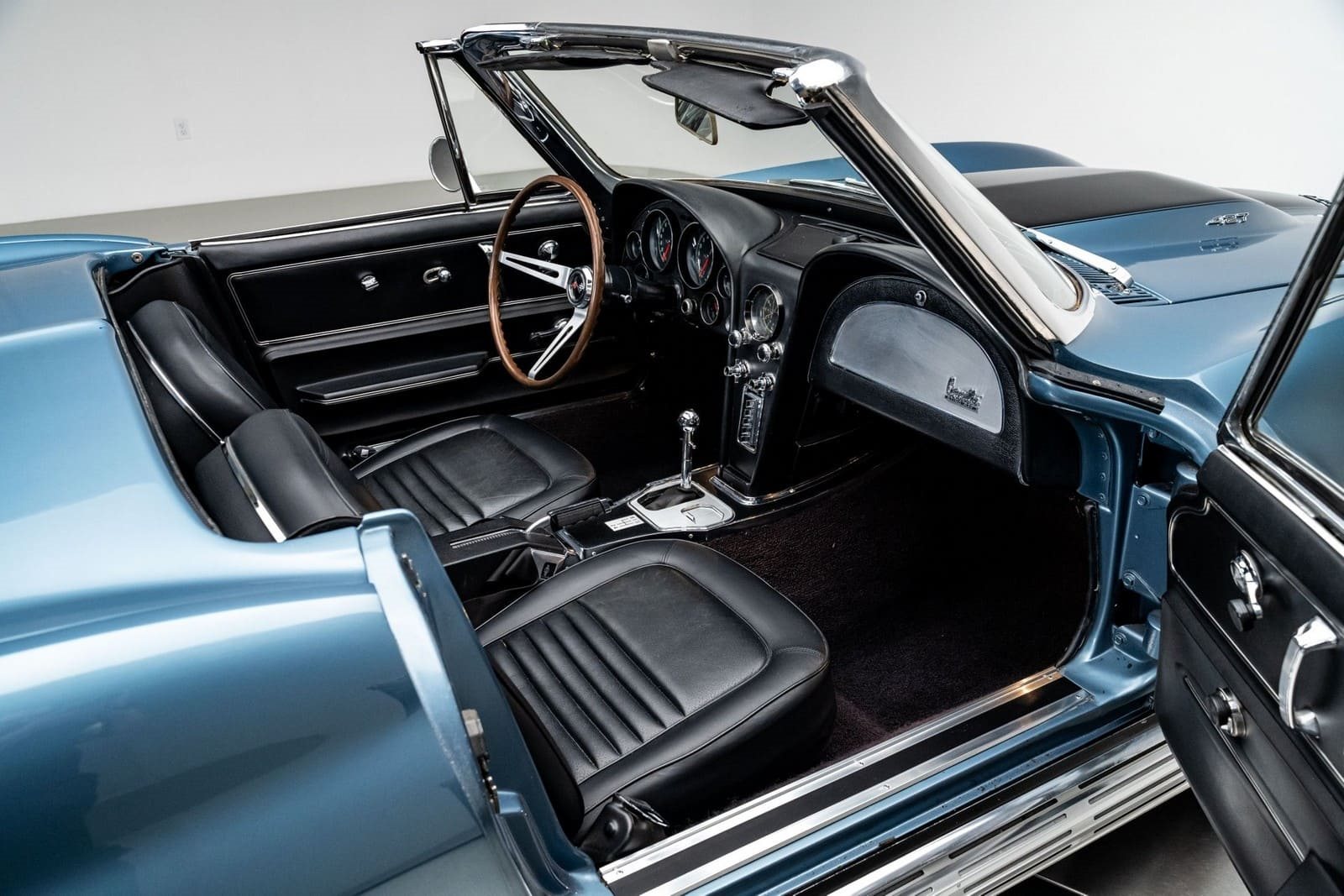 1967 - CHEVROLET CORVETTE CONVERTIBLE LYNNDALE BLUE, foto 59