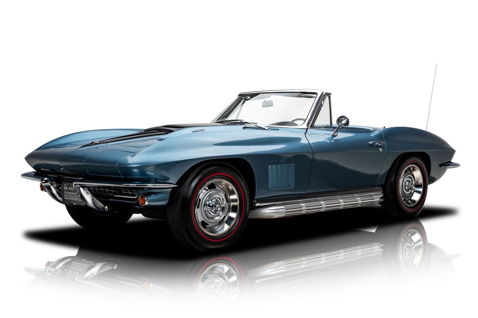 1967 - CHEVROLET CORVETTE CONVERTIBLE LYNNDALE BLUE, foto 61