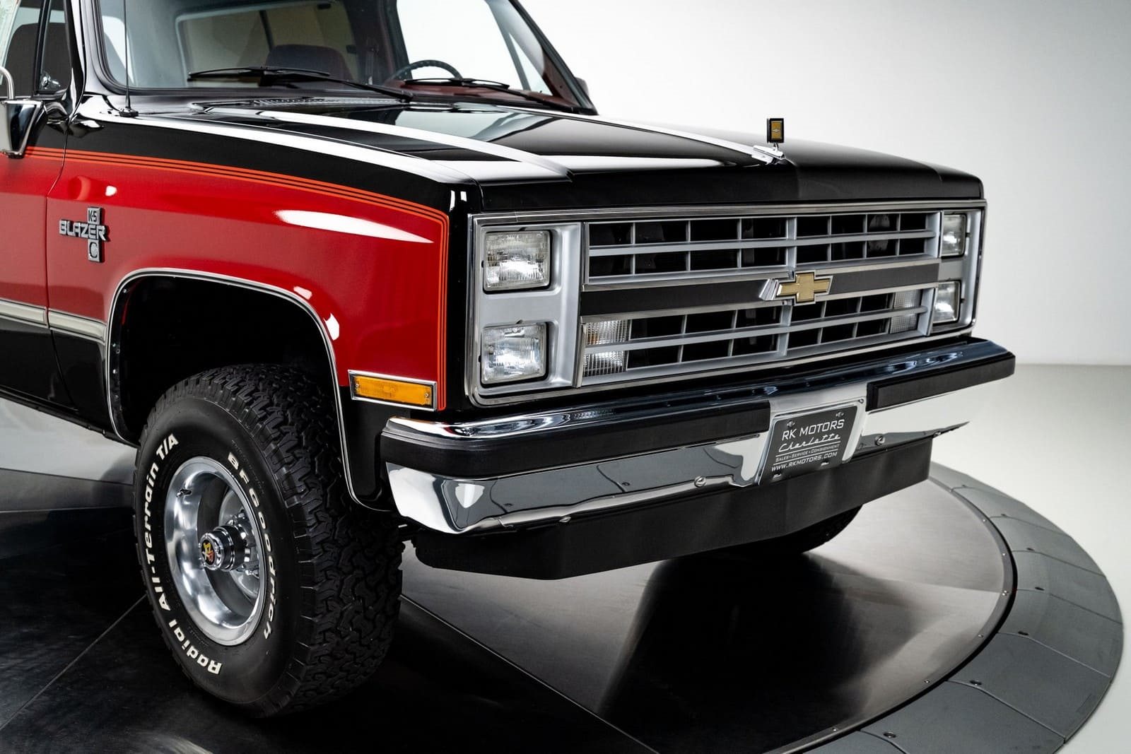 1988 - CHEVROLET K5 BLAZER SILVERADO RED, foto 5