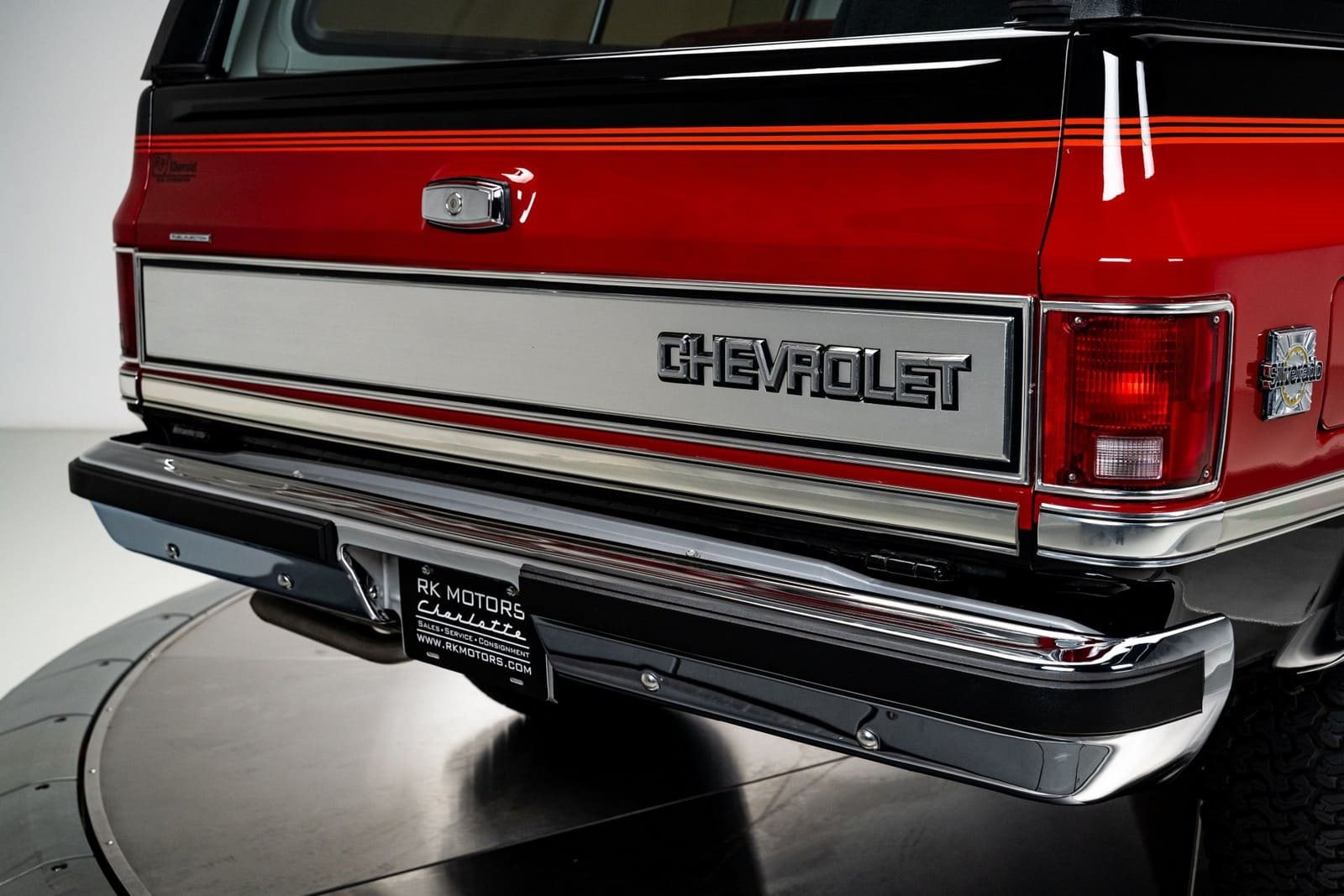 1988 - CHEVROLET K5 BLAZER SILVERADO RED, foto 20