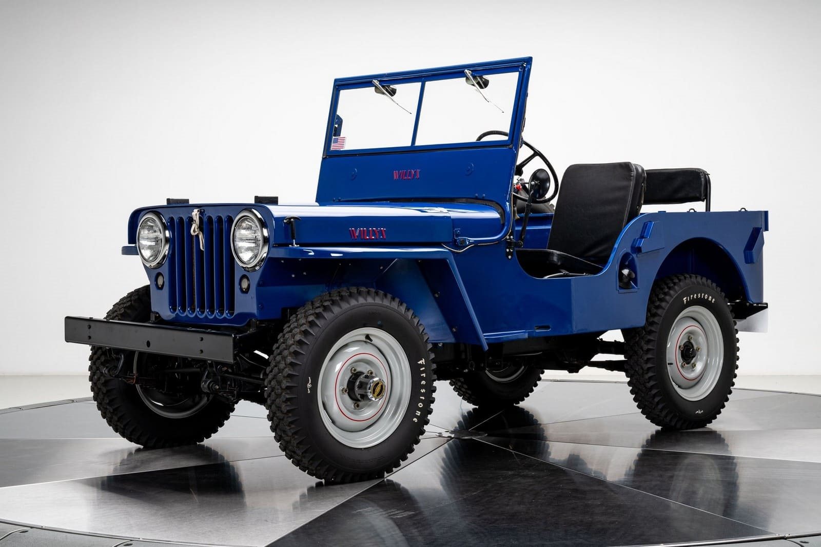 1946 - JEEP WILLYS CJ-2A BLUE, foto 1
